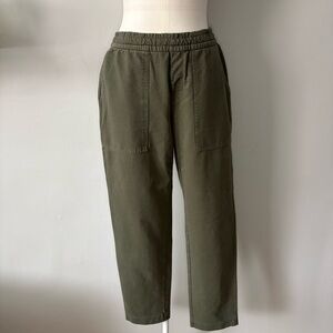 Uniqlo Linen Cotton Stretch Cargo Style Pant Size M